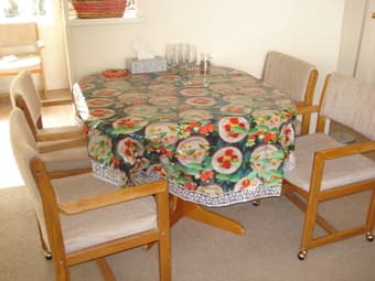 Dining table with six chairs 169$ 1