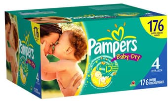 Diapers- Pampers baby dry size4-176 [Each box $30] 1