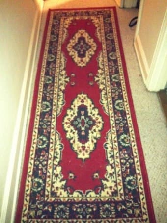 Entry way Persian-style rug 1