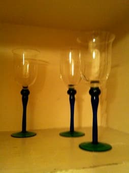 wine and martini glasses! 1