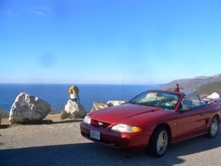 Mustang 95 GT 5.0L Convertible Red 1