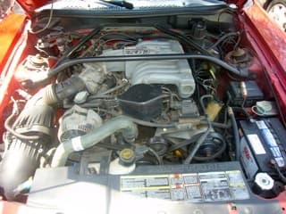 Mustang 95 GT 5.0L Convertible Red 3