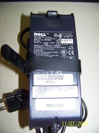 Original Dell Latitude D series AC Power CORD 1