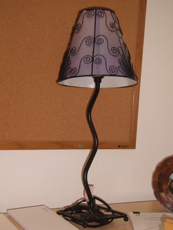 Purple Desk Lamp - $5 1