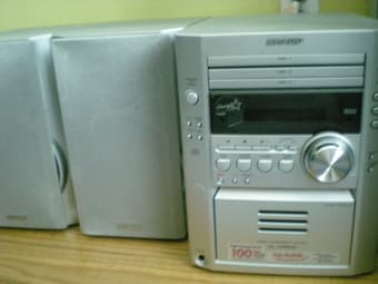 Sharp XL-HP500 3-Disc Executive Microsystem - $25 1