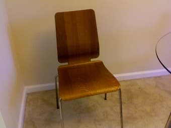 21" TV free with an Ikea dining table set for 4 3