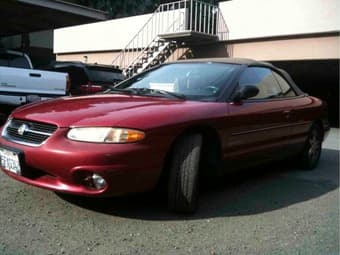 1998 Crysler Sebring Jxi Red Convertible 97000 miles - $3300 1