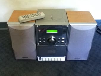 SHARP music system 1