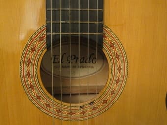 EL Prado Guitar--Guitarras De Artesania - $250 3