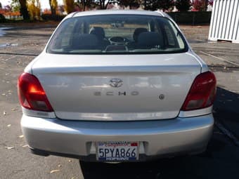 2001 TOYOTA ECHO 4D Sedan Automatic (96,000 mile) selling for $3200 3