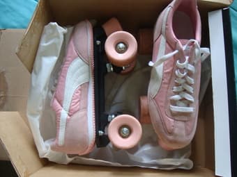 Pink Puma Rollerskates 2