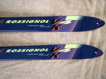 Sell used Rossignol skis with Salomon bindings , 1.71 m - $60 2