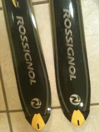 For sale: Used Rosignol skis (1.77 m) + bindings+ sticks  - $90 2