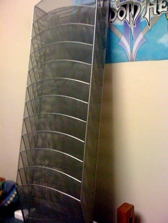 Stainless steel file organizer, very nice! $20 obo! 1