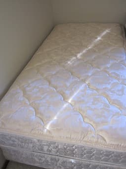 twin size Box+Mattress+Frame 2