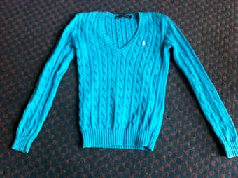 100% Authentic Ralph Lauren Sweater (Women's) Size Small 1