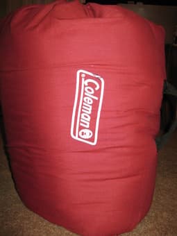 Coleman Sleeping bag & Yoga mat 2