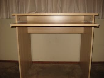 Desk & book shelf 1