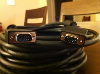 100ft Premium monitor or projector VGA cable - $15 2
