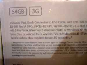 New iPad 2 64GB + 3G + WiFi in WHITE (Verizon) 2