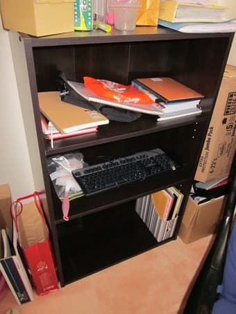 Black Bookshelf - $8 2