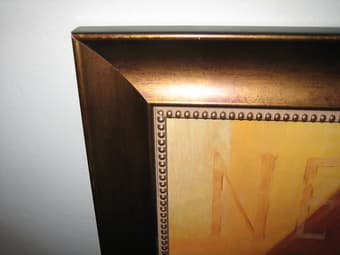 Beautiful, modern jazz framed print, $75 3