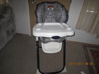 stroller and high chair 2