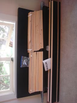 Ikea Queen bed frame with mattress - $300 1