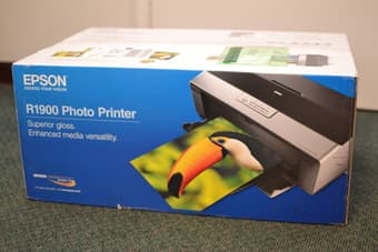 Epson R1900 Large Format Photo Printer (Brand New Unopened) - $450 obo 1