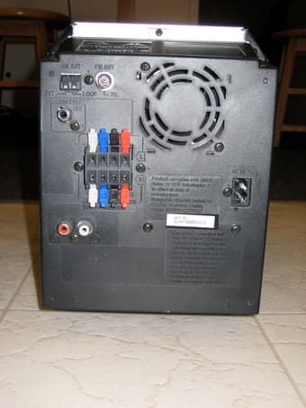 Panasonic CD Stereo Sound System (SC-PM29)  $150 2