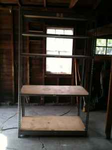 Heavy duty shelves. 2