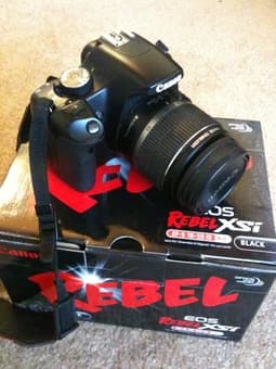 Canon Rebel Xsi/450D kit for sale --- $550 1