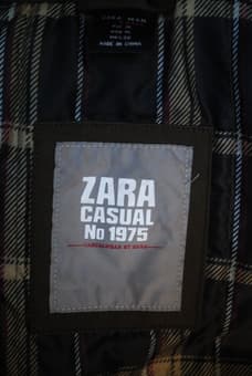 Zara Mens Jacket, Medium size, dark green- $70 (50% discount) OBO 2