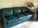 Comfortable Leather Couch  $250 or Best Offer 2
