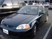 1998 HONDA CIVIC EX 2 DOOR, Manual 5 speed $3400 192K 3