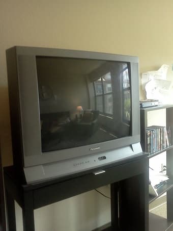 26'' totally working TV. comes w/ remote! 1