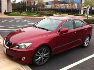 2006 Red Lexus IS 350 (49,225 mi) 1