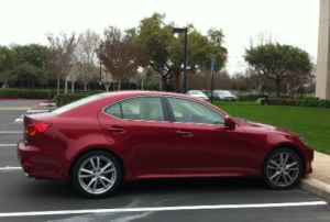 2006 Red Lexus IS 350 (49,225 mi) 2