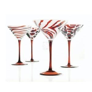 Serengeti Martini Glasses, Cordial Glasses, Toaster, & Lamp for SALE!! 1