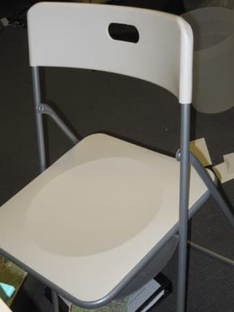 ikea foldable chair, $8 1