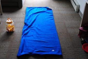 Fleece sleeping bag $10 2