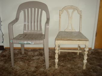 cheap chairs and mirrors $5-25 1