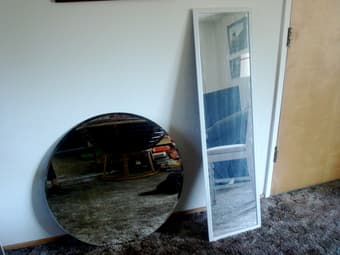 cheap chairs and mirrors $5-25 3