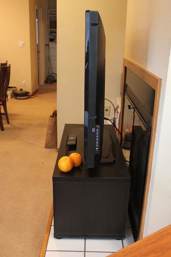 Sharp 47” LCD HDTV (120Hz) - $400 (perfect condition+free TV cabinet) 3