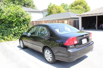 2005 Honda Civic LX, 4-door, black, automatic, 41K miles, $9500 1
