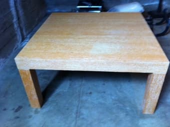 Large Wood Coffee Table-$30.00 1
