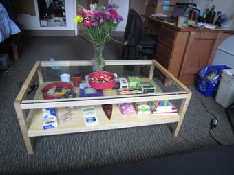 FURNITURE FOR SALE: Must Go: Futon, Coffee Table, Microwave, and MORE! 2