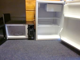 Microwave & Fridge 2
