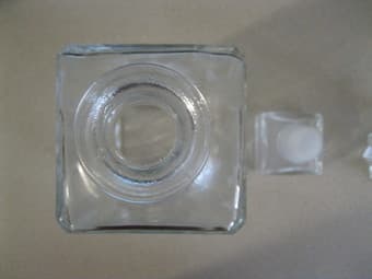 Scotch Decanter and Drinking Glass - $10 2