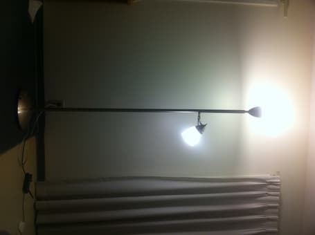 $15 Floor Lamp with Reading Light, Only used for 9 months $15 1